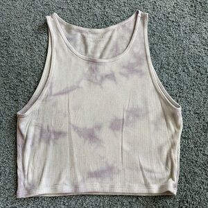 American Eagle cropped ribbed tanktop
